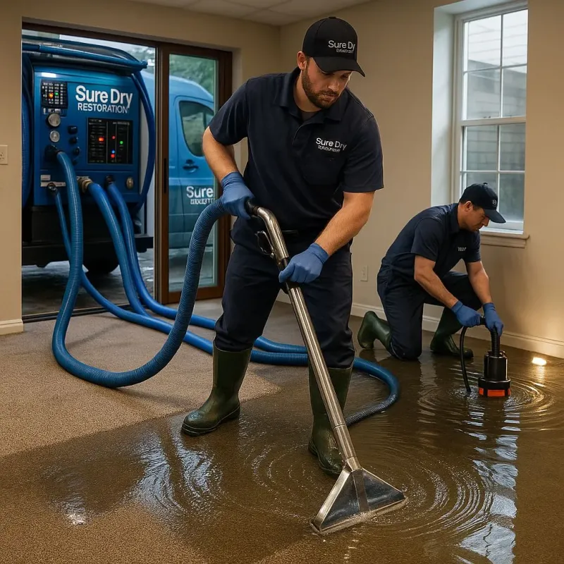 Water Extraction and Removal process in Collegedale, TN